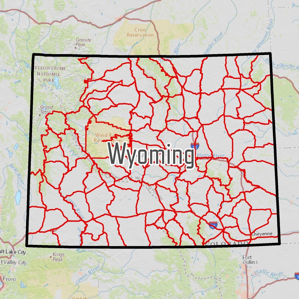 Wyoming Deer Unit Map